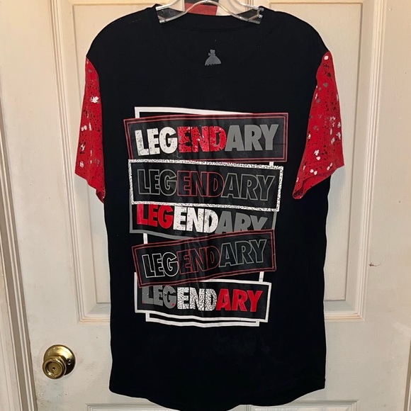 LAUNDER Men’s Short Sleeve Legendary T-shirt. Sz M. - Picture 1 of 4
